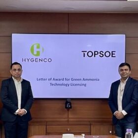 Hygenco Green Energies Partners with Topsoe for Green Ammonia Plant in Odisha